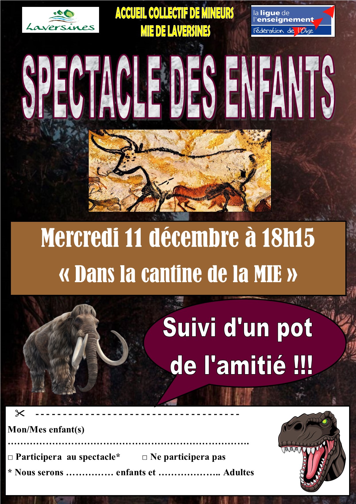 Spectacle préhistoire 1